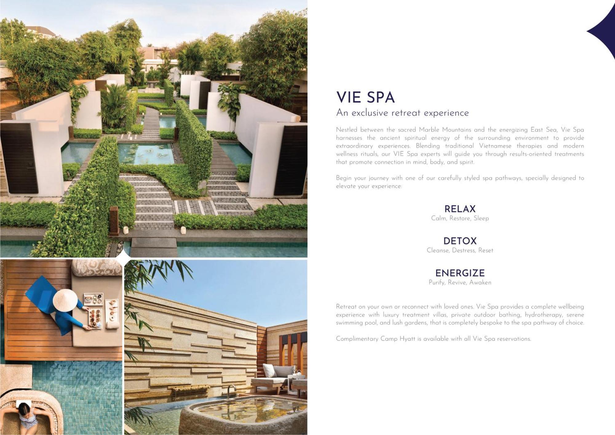 Hyatt Regency Danang Resort And Spa Exterior foto Vie Spa
